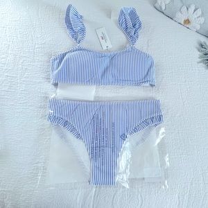 VINEYARD VINES | Lg | Seersucker & Ruffles | NWT